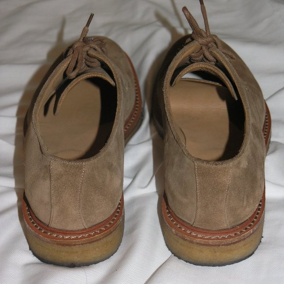 Suitsupply Copeland Suede Leather Derbys Size 7 main image 5